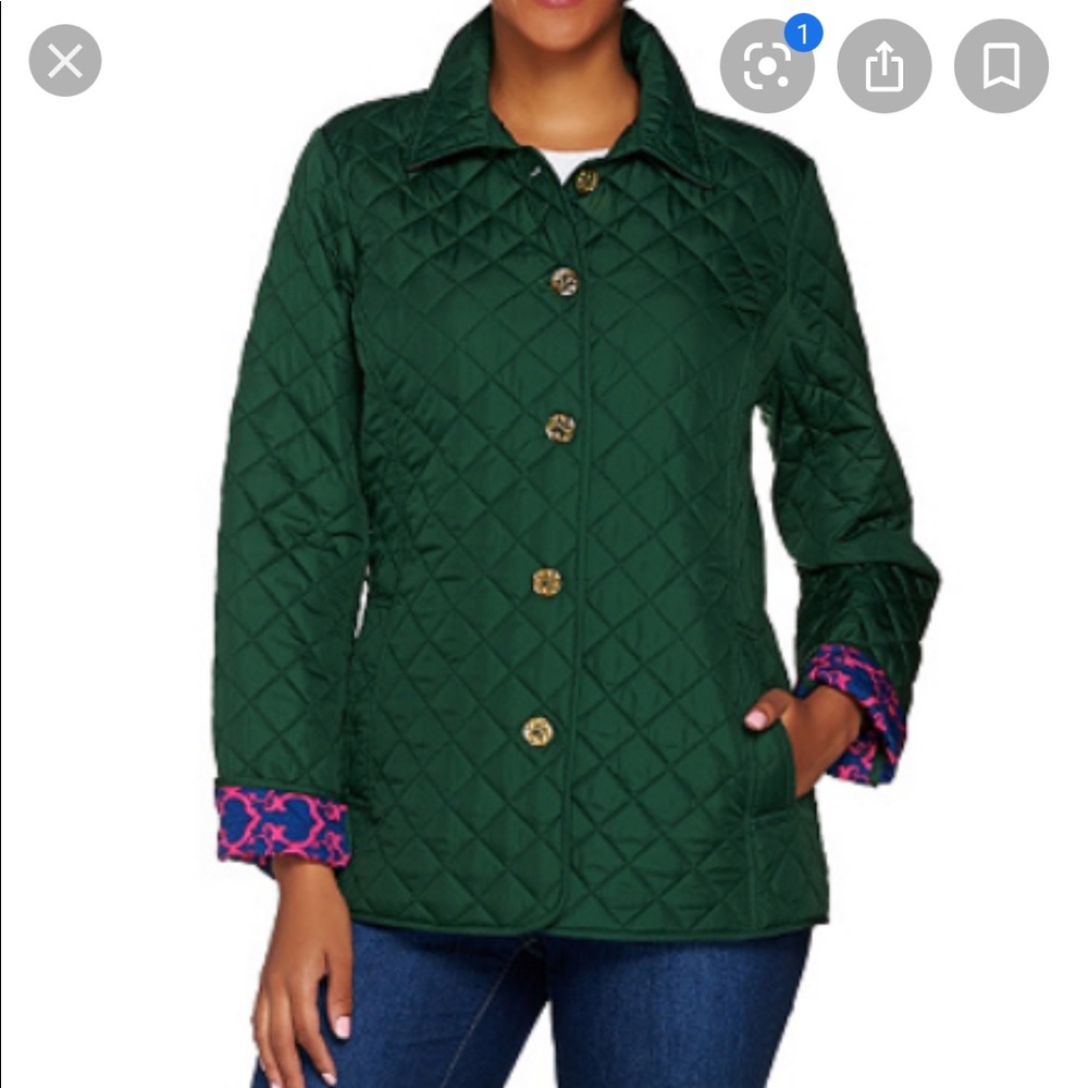 C. Wonder Green Patchwork Jacket